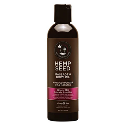 HEMP SEED Massage Oil - 8 fl oz / 237 ml