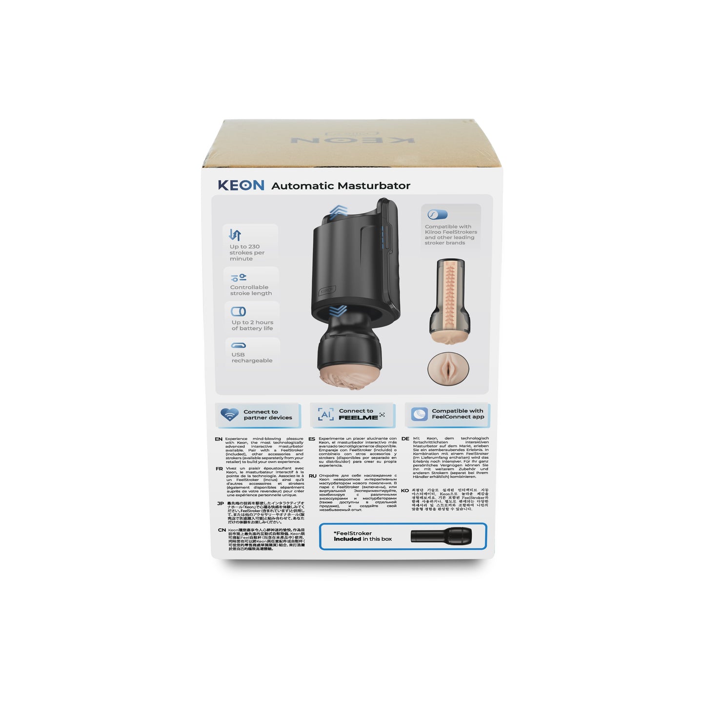 KIIROO Keon WiFi Combo Set + FeelStroker - Interactive