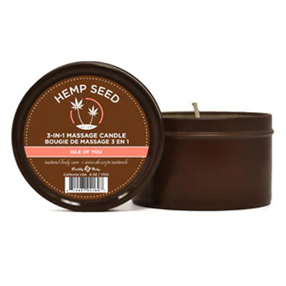 Earthly Body 3in1 Massage Candle 6 oz / 170 g