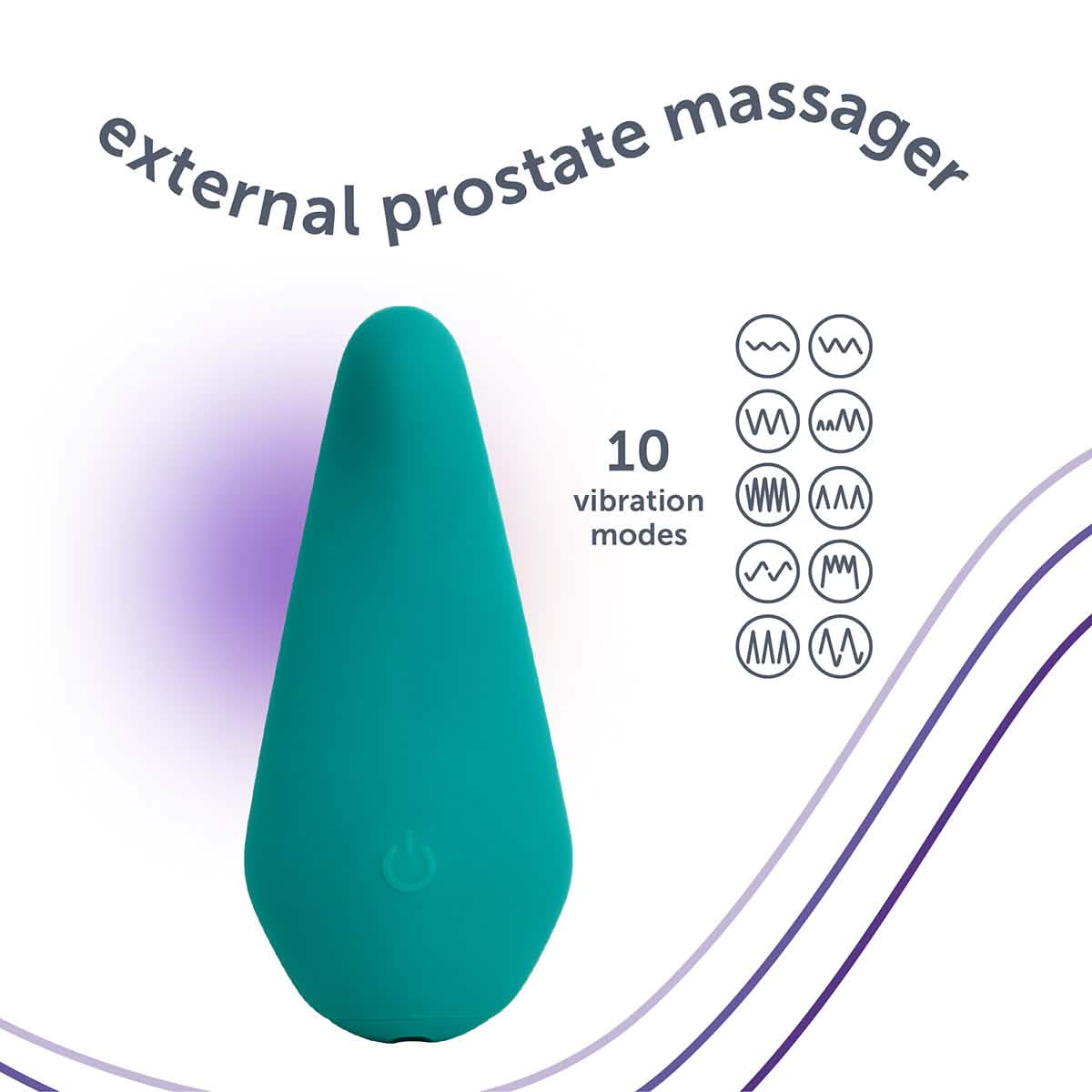 plusOne External Vibrating Prostate Massager