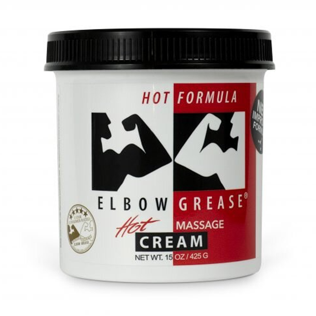 Elbow Grease Hot Cream - Warming Menthol Lubricant