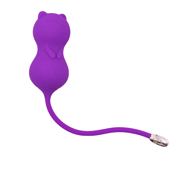 Emojibator - Kitty Cat Kegel Vibrator - PlayLoveToys