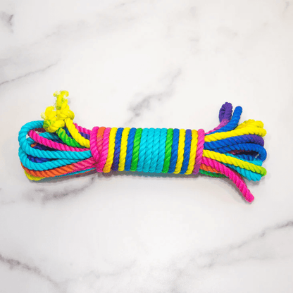 Emojibator - Unicorn Rainbow Bondage Rope - PlayLoveToys