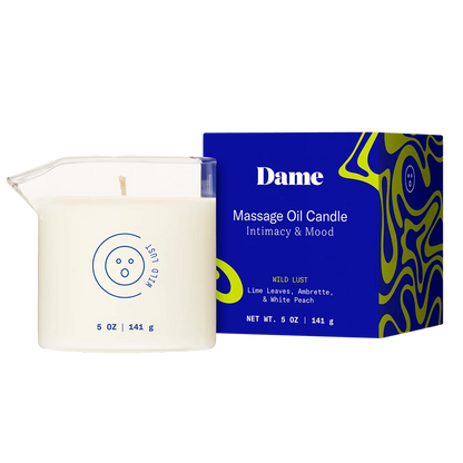 Dame Massage Oil Candle Melt Together