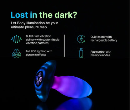 Illumination by Paradise - The Plug RGB Anal Vibrator