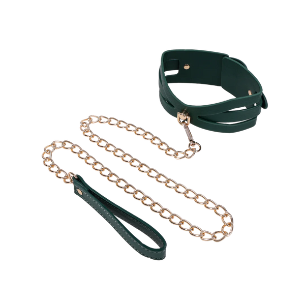 Indica Cutout Collar and Leash