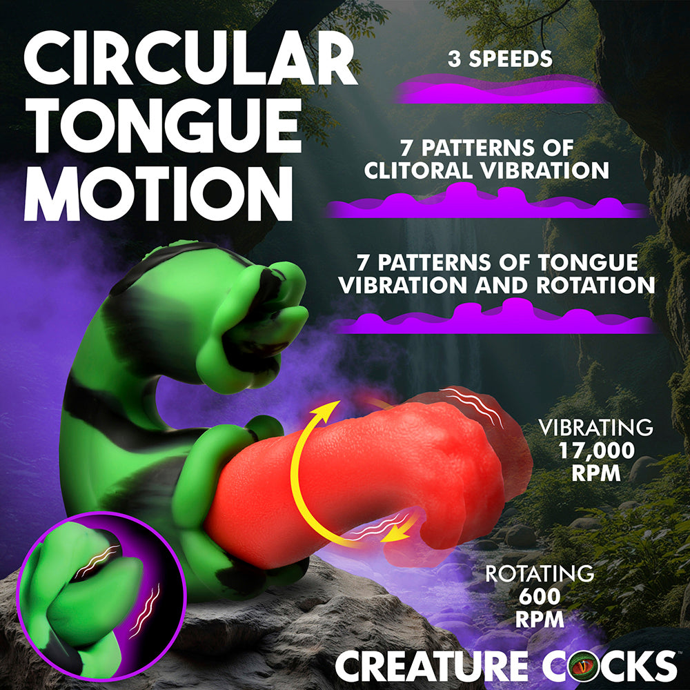 Creature Cocks Tongue Lasher - Tongue Vibrator