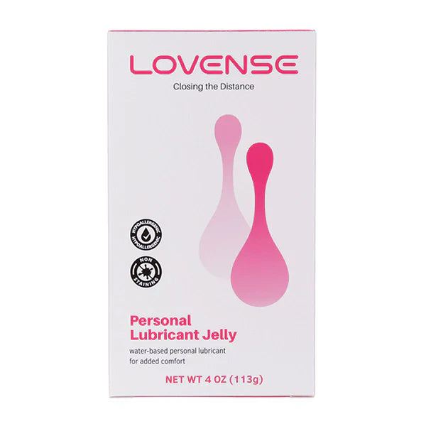 Lovense Closing the Distance Jelly Lubricant - Water-based 4oz