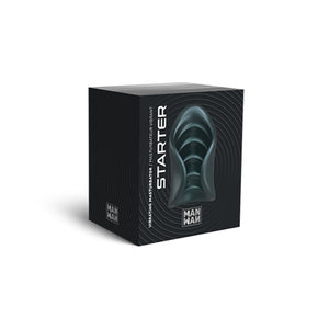 Man Wan Starter - Vibrating Masturbator Pine Grey