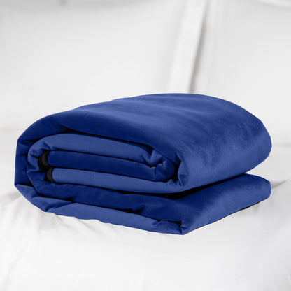 Fascinator Throw - Royal Blue Microvelvet (Multi-Size)