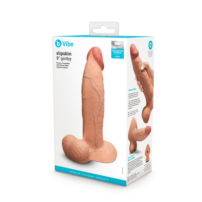 b-Vibe Slipskin Realistic Silicone Dildo