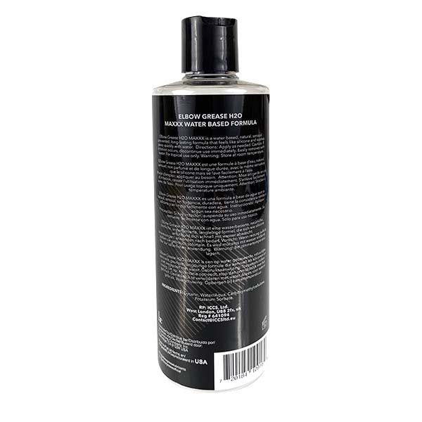 Elbow Grease H2O Maxxx - Water-Based Silicone-Feel Lube