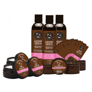 Earthly Body Hemp Seed New Fragrance Prepack in Zen Berry Rose