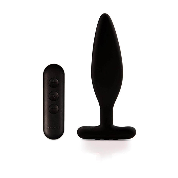 Je Joue - Egon Vibrating Butt Plug Black - PlayLoveToys