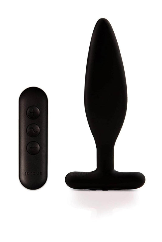 Je Joue - Egon Vibrating Butt Plug Black - PlayLoveToys
