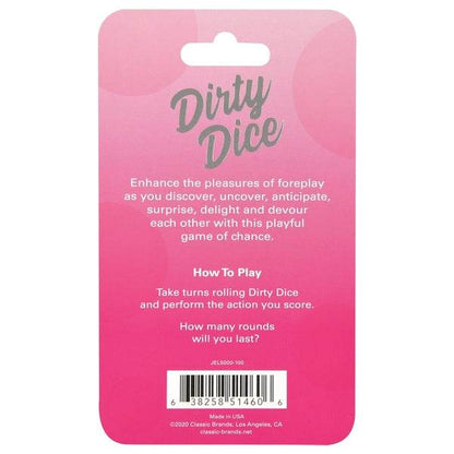 Jelique - DIRTY DICE - Foreplay Game for Couples - PlayLoveToys
