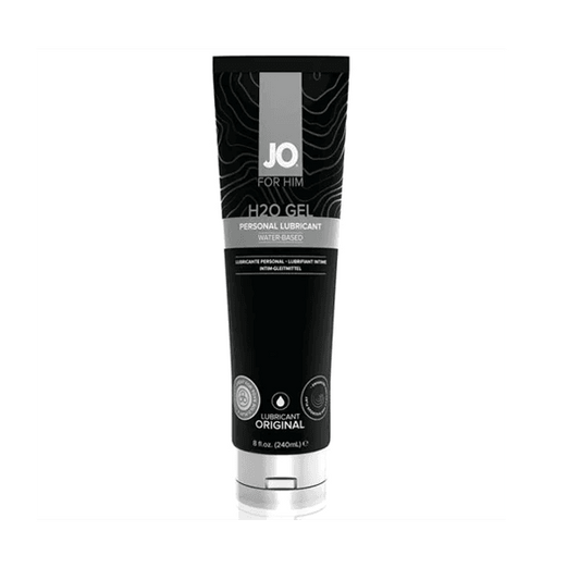 JO Lubricants - Jo For Him H2O Gel Original Water - Based Personal Lubricant Lube 8 fl. oz. / 240 ml - PlayLoveToys