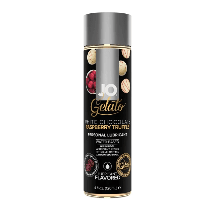JO Lubricants - JO H20 4oz + JO Gelato White Chocolate Raspberry 1oz LIMITED EDITION Set - PlayLoveToys