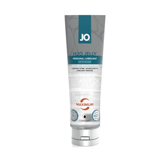 JO Lubricants - JO H2O Jelly - Maximum Lubricant 4 fl oz - PlayLoveToys
