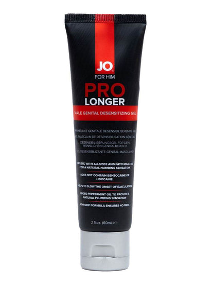 JO Lubricants - JO Prolonger Gel - Benzocaine Free - Desensitizer 2 floz / 60 mL - PlayLoveToys
