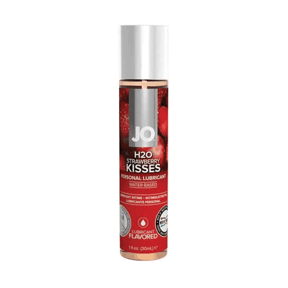 JO H2O Strawberry Kisses personal lubricant bottle 1 oz PlayLoveToys
