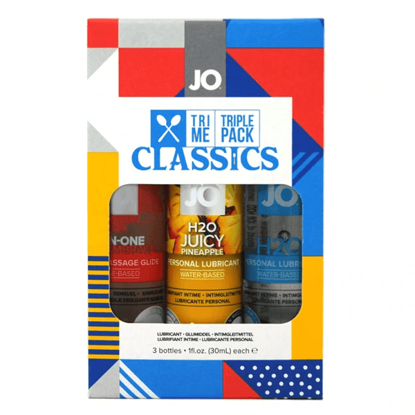 JO Lubricants - System Jo Tri - Me Triple Pack Classics - PlayLoveToys