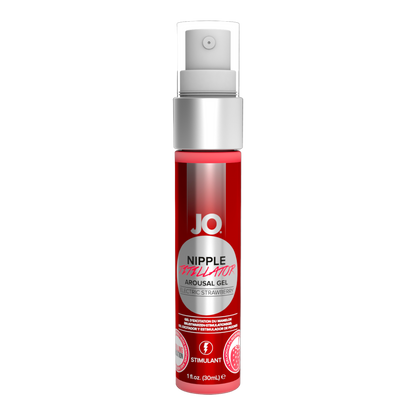JO Nipple Titillator - Strawberry - Stimulant 1 floz / 30 mL