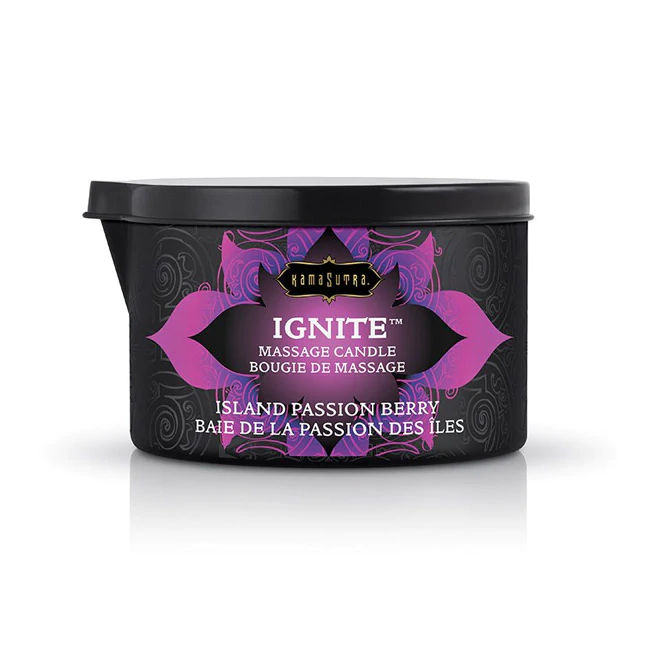 Kama Sutra Ignite Massage Oil Candle - Coconut Oil 6oz