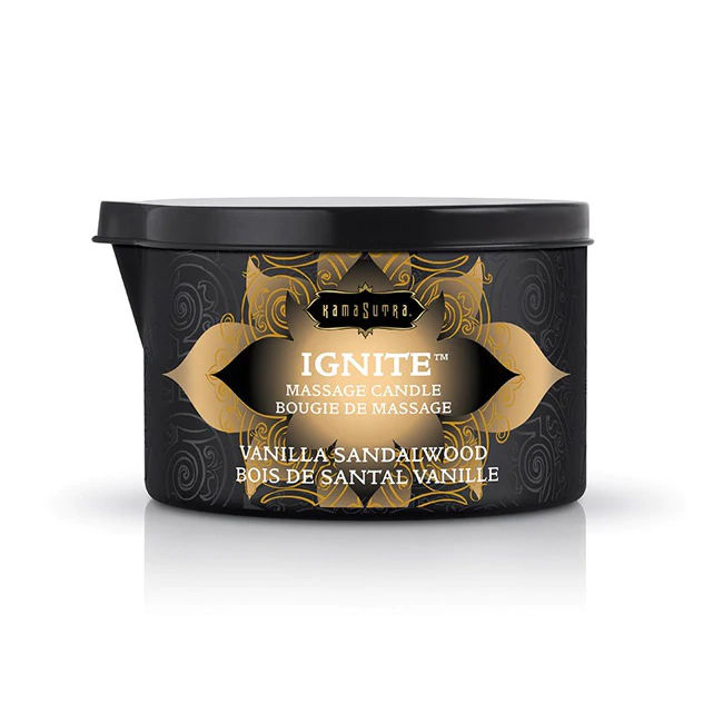 Kama Sutra Ignite Massage Oil Candle - Coconut Oil 6oz
