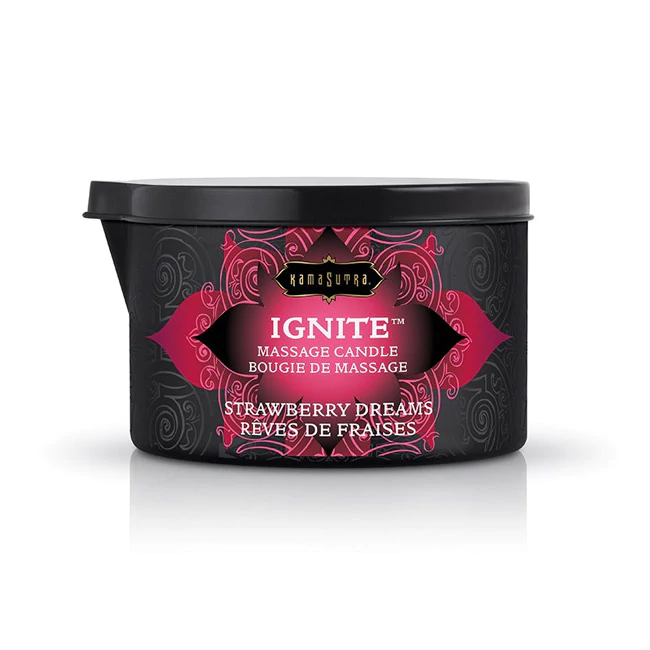 Kama Sutra Ignite Massage Oil Candle - Coconut Oil 6oz