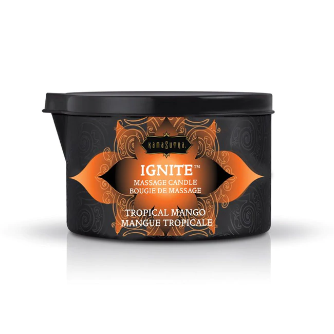Kama Sutra Ignite Massage Oil Candle - Coconut Oil 6oz