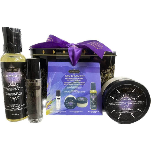 Kama Sutra - Sex Magnet Pheromone BLUE LOTUS Gift Set - PlayLoveToys