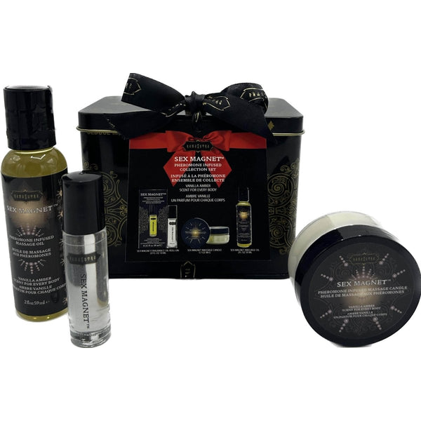 Kama Sutra - Sex Magnet Pheromone Vanilla Amber Gift Set - PlayLoveToys