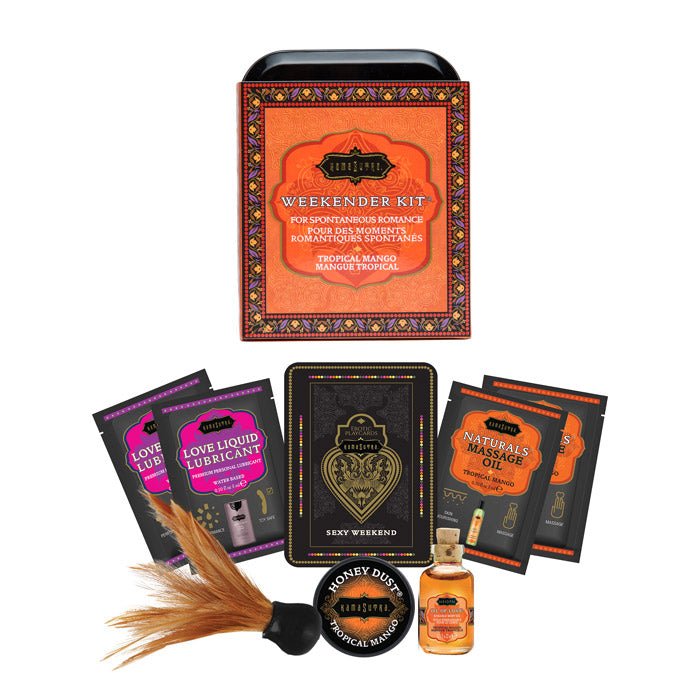 Kama Sutra - The Weekender Kit with Luxurious Crème and Exotic Fruit - Inspired Scents for Ultimate Relaxation - PlayLoveToys