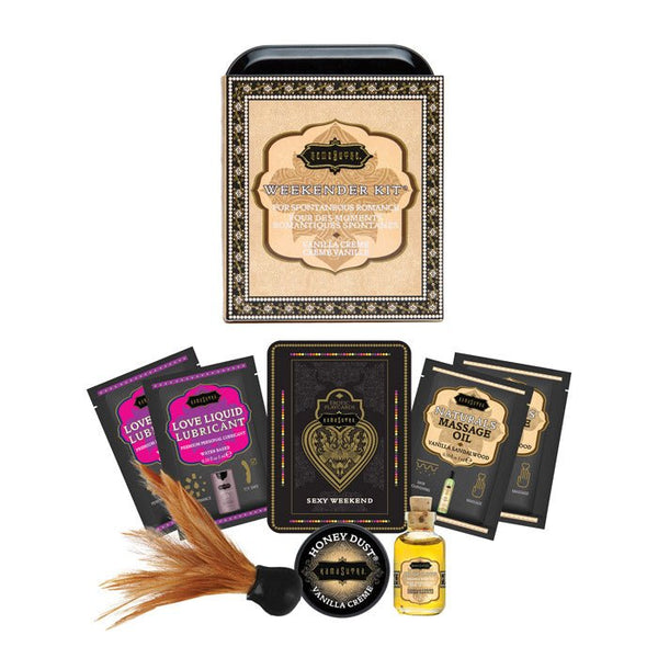 Kama Sutra - The Weekender Kit with Luxurious Crème and Exotic Fruit - Inspired Scents for Ultimate Relaxation - PlayLoveToys