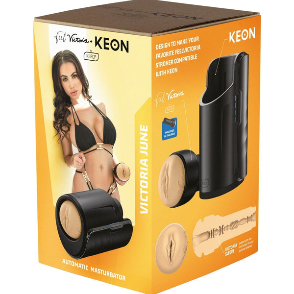 Kiiroo - Feel Victoria Stroker + Keon Combo Set - PlayLoveToys