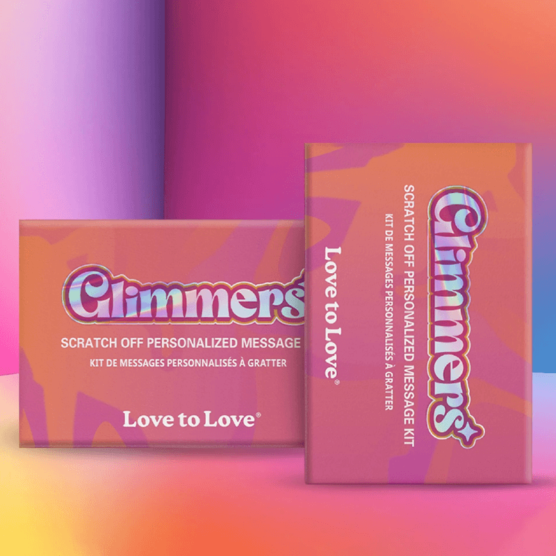 LOVE TO LOVE - GLIMMERS - PERSONALIZED MESSAGE KIT - PlayLoveToys