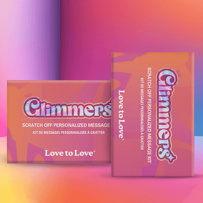 LOVE TO LOVE - GLIMMERS - PERSONALIZED MESSAGE KIT - PlayLoveToys