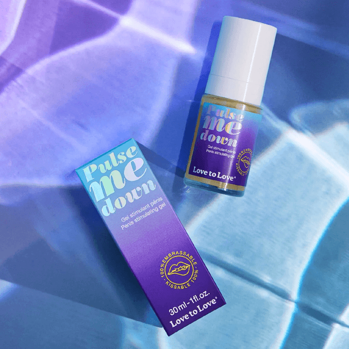 LOVE TO LOVE - PULSE ME DOWN - PENIS STIMULATING GEL - 30ML / 1FL.OZ. - MINT - PlayLoveToys