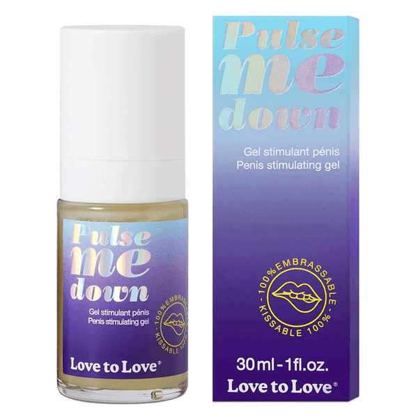 LOVE TO LOVE - PULSE ME DOWN - PENIS STIMULATING GEL - 30ML / 1FL.OZ. - MINT - PlayLoveToys
