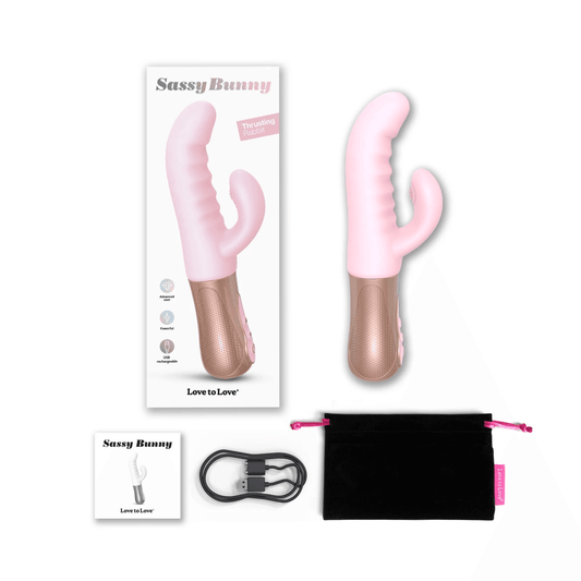 LOVE TO LOVE - SASSY BUNNY - Dual technology - PlayLoveToys