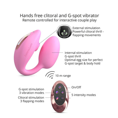 LOVE TO LOVE - WONDERLOVER - Flapping Dual - PlayLoveToys