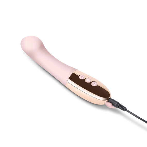Vibrador de punto G Le Wand Gee - Varita curva recargable 