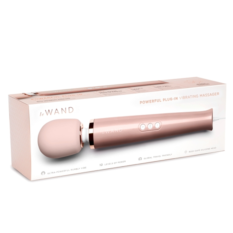 Le Wand Plug-In Vibrating Massager - Unlimited Power Wand