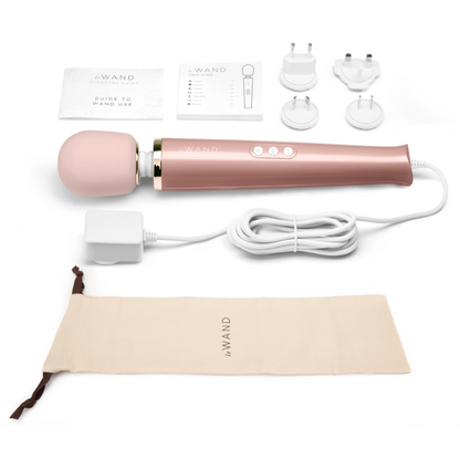 Le Wand Plug-In Vibrating Massager - Unlimited Power Wand