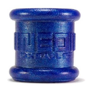 OXBALLS Neo Tall Blueballs Métallique - Anneau pénien extensible de qualité supérieure pour des performances améliorées 