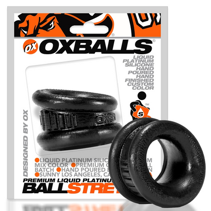 OXBALLS NEO ANGLE - Premium Ballstretcher Pure Platinum Silicone