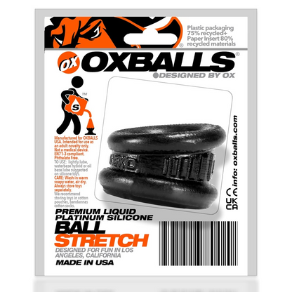 OXBALLS NEO ANGLE - Premium Ballstretcher Pure Platinum Silicone