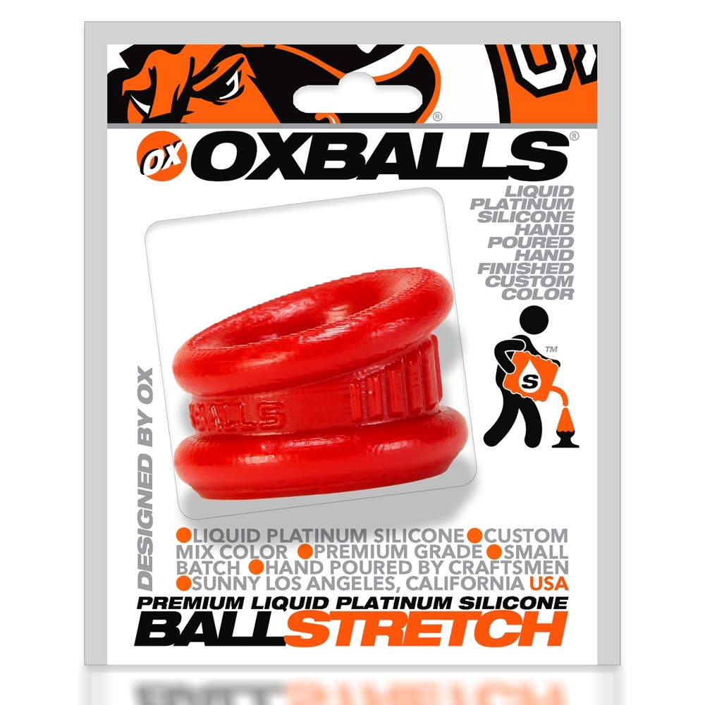 OXBALLS NEO ANGLE - Premium Ballstretcher Pure Platinum Silicone