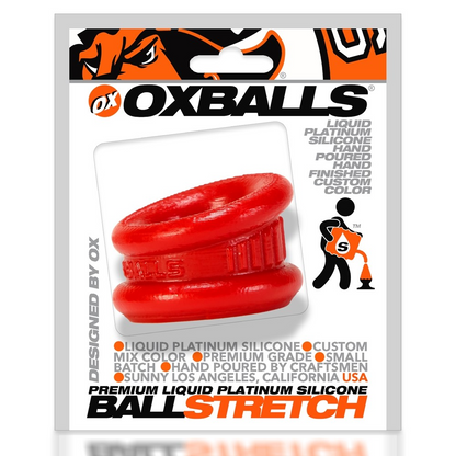 OXBALLS NEO ANGLE - Premium Ballstretcher Pure Platinum Silicone